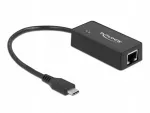 Adapteris Delock USB-C į 1x Gigabit LAN 1000 Mbps