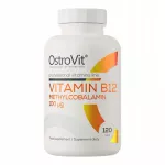 Vitaminas B12 OstroVit Methylcobalamin 100 &micro;g 120 tabletės