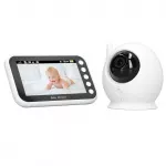 Vaiki&scaron;ka vaizdo auklė su 360&deg; pasukimu, 4,3" LCD ekranu, 8 lop&scaron;inės (YG)