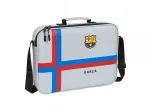 Pečių rankinė FC Barcelona, pilka, 38 x 28 x 6 cm