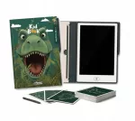 Pie&scaron;imo plan&scaron;etė vaikams KidLupe su mokomosiomis kortelėmis KidBook &ndash; Dino
