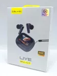 Belaidės ausinės BLAVEC TWS BW-07 su LCD ekranu, juodos