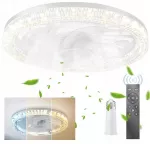 Pakabinamas &scaron;viestuvas-ventiliatorius su LED, 50W, valdymas pulteliu