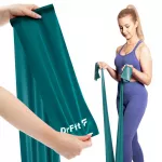 Reabilitacinė juosta latex resistance rubber 5,4 kg tamsiai žalia