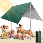 Neper&scaron;lampama 3x3 m palapinės danga nuo saulės CAMPING