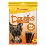 &Scaron;unų skanėstai JOSERA DENTIES su antiena ir morkomis, 180 g