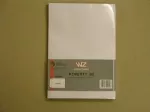 Vokas WZ EUROCOPERT B5 su juostele, baltas, popierinis