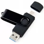 USB atmintukas 32GB, USB-C, 80 MB/s, tinka i&scaron;maniajam telefonui