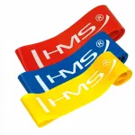 Treniruočių guminiai mini pasiprie&scaron;inimo dirželiai HMS, 3 vnt., 4,5&ndash;20,5 kg