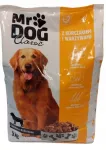 Sausas &scaron;unų pa&scaron;aras Mr Dog su vi&scaron;tiena ir daržovėmis 9 kg