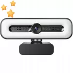 Internetinė kamera 120&deg; kampu, 1080P, automatinis fokusavimas