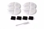 Fontano filtrų keitimo rinkinys WF006LS, 4 vnt. + dantų &scaron;epetėlis