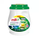 Skalbimo kapsulės MILL 5in1, universalios, 50 vnt.