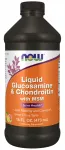 Sąnarių papildas NOW FOODS su gliukozaminu, chondroitinu ir MSM, 473 ml, galiojimo data 2026-10-31
