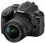 Fotoaparatas Nikon D3400 su 18&ndash;55 mm VR objektyvu, 5900 kadrų