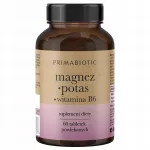 Magnis, kalis, vitaminas B6 PRIMABIOTIC, 60 tabl.