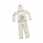Tinklelinis apsauginis kostiumas nuo uodų su užtrauktuku, khaki, XL/XXL