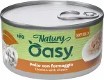 Kačių konservai OASY su vi&scaron;tiena ir sūriu, 150 g
