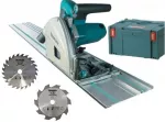 Medžio pjūklas MAKITA SP6000J su 1,5 m liniuote ir 3 diskais