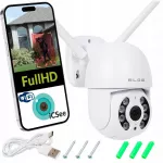 Lauko WiFi kamera 2MP su sukiojama IP, Full HD, priartinimu ir judesio jutikliu
