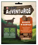 &Scaron;unų skanėstai Purina ADVENTUROS su buivoliena, 90 g