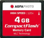 Kompaktinė &bdquo;AgfaPhoto&ldquo; Flash atminties kortelė 4 GB (10432)