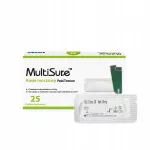 Gliukozės juostelės Multisure GCTU, &scaron;lapimo rūg&scaron;ties matavimui, 50 vnt.