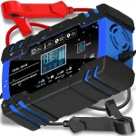 Automatinis automobilio akumuliatoriaus įkroviklis su remonto funkcija 12V/24V