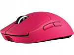 Belaidė pelė LOGITECH G Pro X Superlight 2, kompakti&scaron;ka, magenta, 1 vnt.