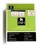 Etiketės juostelė DYMO 45012 S0720520, 12 mm, permatoma su raudais užra&scaron;ais