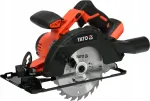 Akumuliatorinis diskinis pjūklas YATO 18V, 165 mm, be akumuliatoriaus, YT-82811
