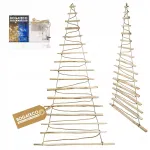 LED kalėdinė eglutė, kabinama ant sienos, 205 cm, CHRISTMAS TREE FLAT