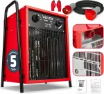 Elektrinis oro &scaron;ildytuvas WELLTEC EHD90, 9 kW, 1198 m&sup3;/val., su laidu