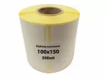 Termi&shy;nės etiketės 100x150 mm, 500 vnt., su perforacija