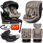 Automobilinės kėdutės su ISOFIX baze, 0&ndash;36 kg, 20 padėčių, 2 vnt.