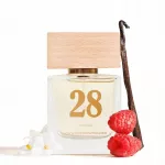 Parfumuotas vanduo moterims Flow Perfumes Scent No. 28 50 ml, mandarinų ir obuolių aromato