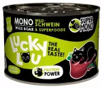 &Scaron;unų konservai Lucky Lou SuperMono Boar, 200 g