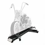 Motociklo manevravimo platforma, 567 kg, 210 cm transportavimo bėgis