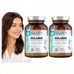 Kolageno žuvų ir vitamino C milteliai MyVita Dual Silver, I ir II tipas, 80 g, 2 vnt.
