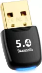 USB &bdquo;Bluetooth 5.4&ldquo; adapteris kompiuteriui, suderinamas su Windows 7/8.1/10/11