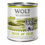 &Scaron;unų konservai Wolf of Wilderness su ėriena, 6 x 800 g