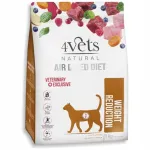 Sausas ėdalas katėms 4Vets Natural Weight Reduction, 1 kg