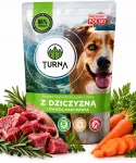 &Scaron;unų konservai Turna Bravo su elniena ir morkomis, 500 g