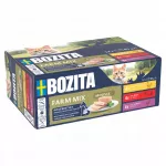 Konservuotas kačių maistas Bozita Mousse Farm Mix, 12 x 85 g