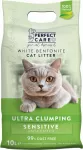 Katinų kraikas PERFECT CARE Ultra Clumping Sensitive, bentonitinis, 10 l