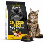 Sausas kačių pa&scaron;aras DIVINUS FLAVOUR su vi&scaron;tiena ir ryžiais, 18 kg