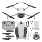 Dronas DJI Mini 3, 4K HDR kamera, 48 MP, 38 min. skrydžio laikas, vertikalus filmavimas