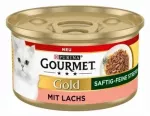 Konzervai katėms Gourmet Gold, la&scaron;i&scaron;os gabalėliai, 85 g