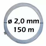 Techninė &scaron;ulinio žvejybinė virvė filtrų tvirtinimui 2,0 mm 150 m