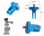 Aliumininis adapteris 1/4 Insta360 Quad kamerai, sportui ir vlogams